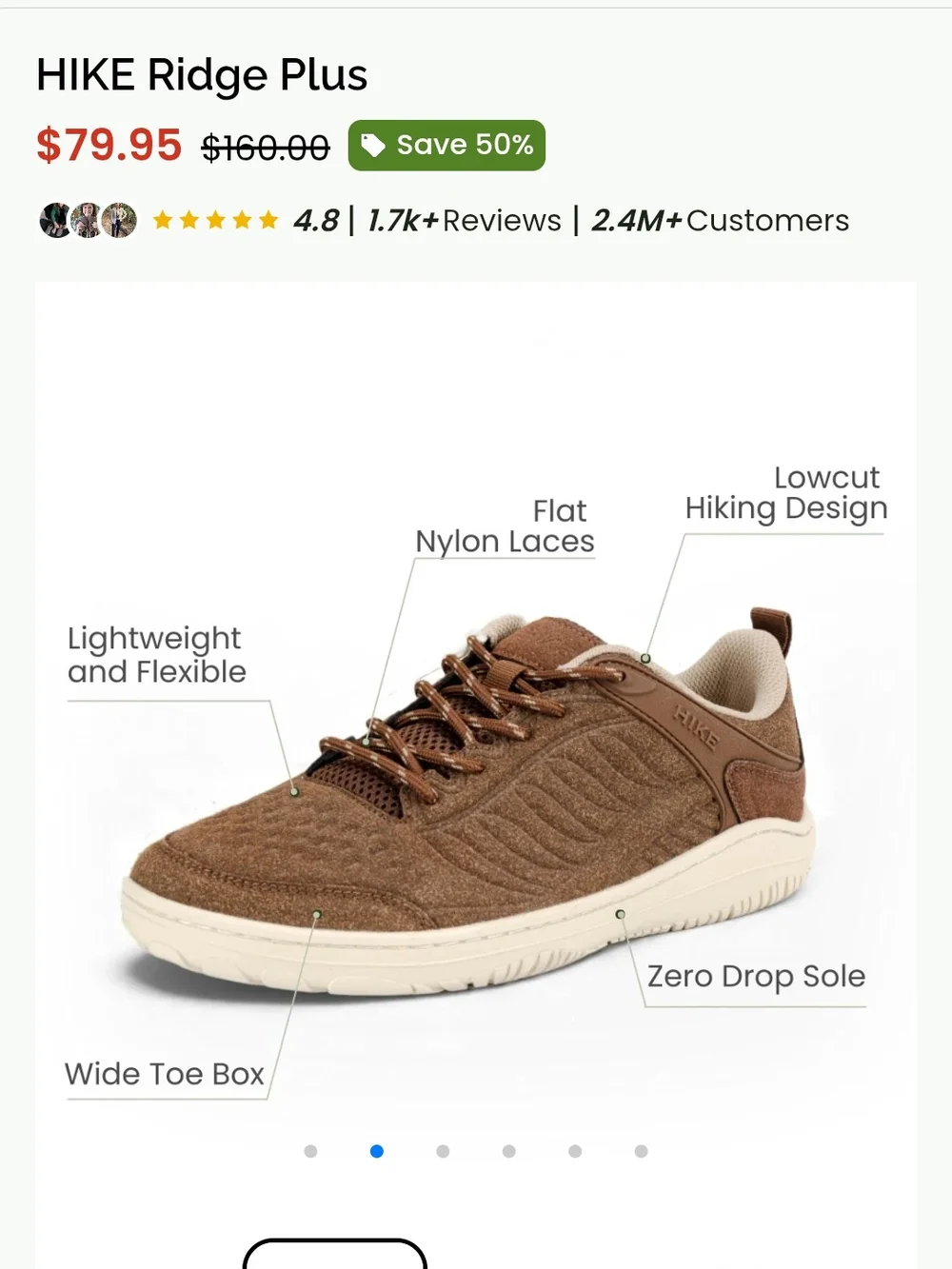 Hike Footwear nwt hike